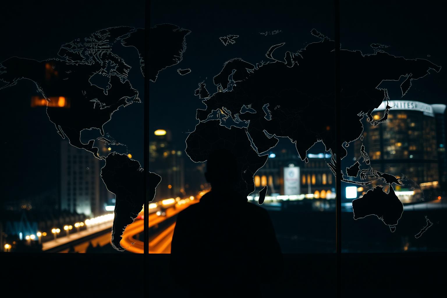 Équipe internationale confiante