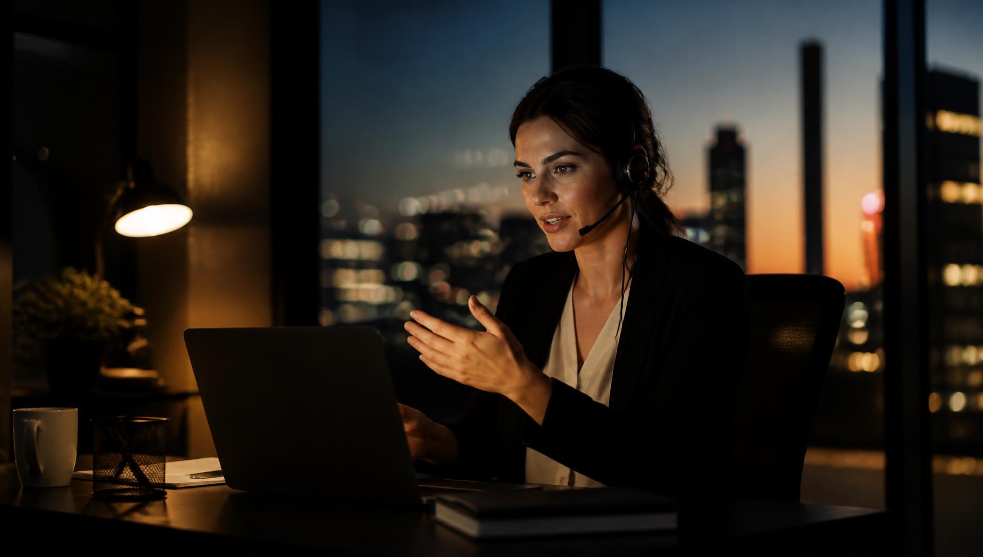 Échange professionnel dans un environnement lumineux
